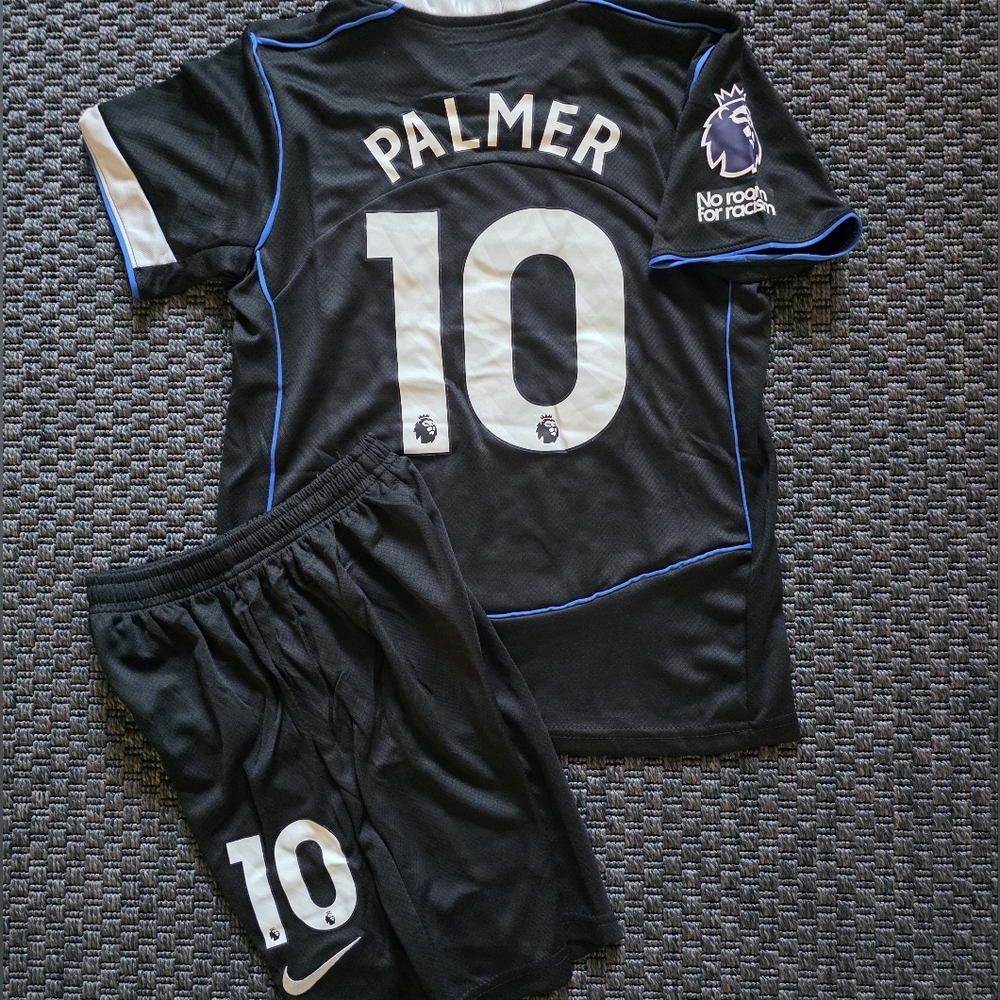 Chelsea FC Away Palmer 10 Jersey 2025 (Sets For Kids)